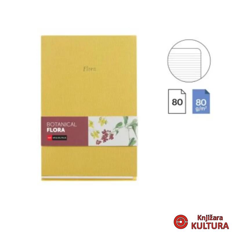 SVESKA A5 RULED BOTANICAL FLORA MR8318 
