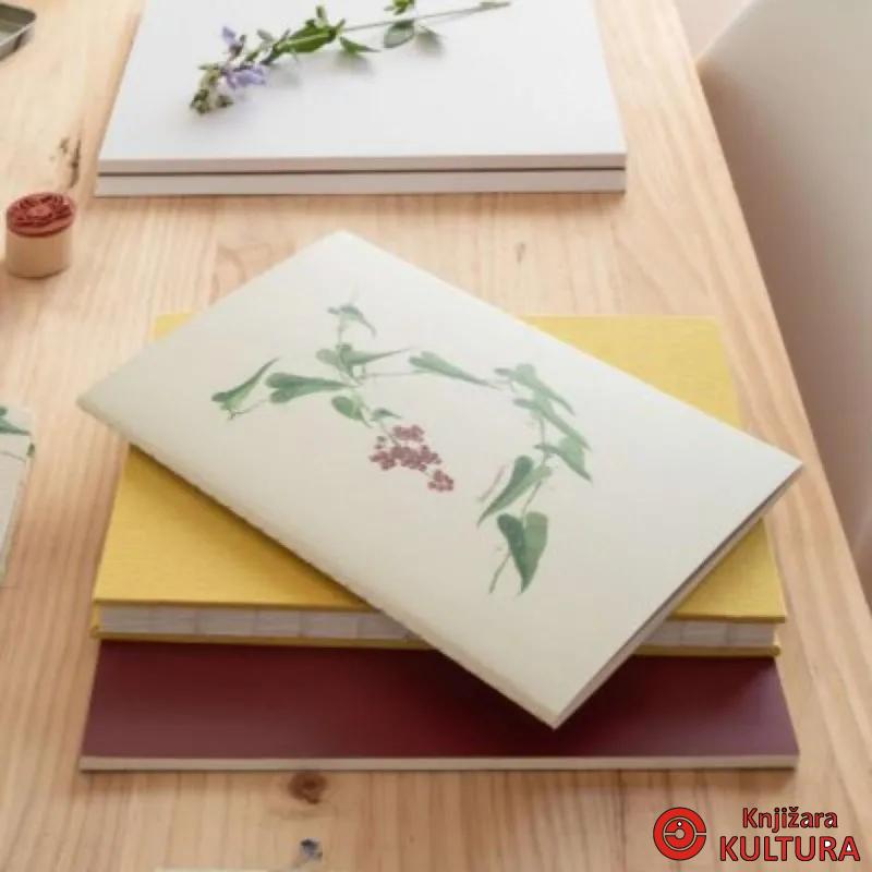 SVESKA A5 RULED BOTANICAL FLORA MR8318 