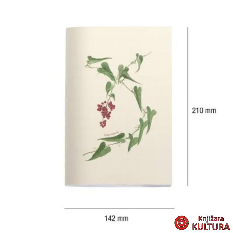 SVESKE A5 3/1 BOTANICAL FLORA MR8326 