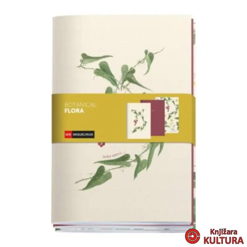 SVESKE A5 3/1 BOTANICAL FLORA MR8326 