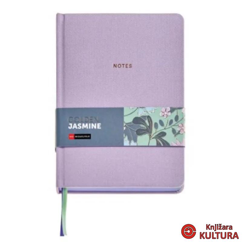 SVESKA A5 DOT MAUVE GOLDEN JAZMIN MR8306 