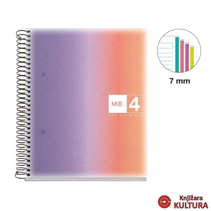 SVESKA A5 120 HOR 70g PP AURORA PROVENCE 