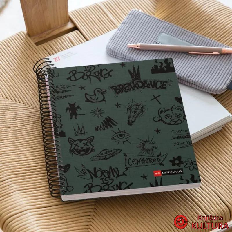 SVESKA A5 120 HOR 70g NOT BORING 