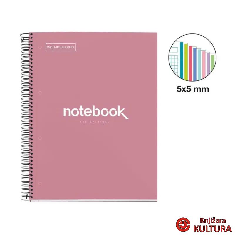SVESKA A4 160 SQU 90g EMOTIONS ROSE DUST 