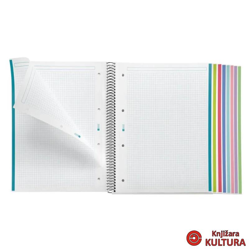 SVESKA A4 160 SQU 90g EMOTIONS ROSE DUST 