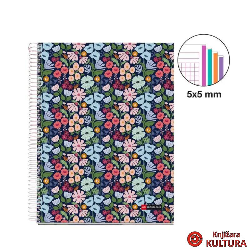 SVESKA A4 120 SQU 70g SPRING DAWN 