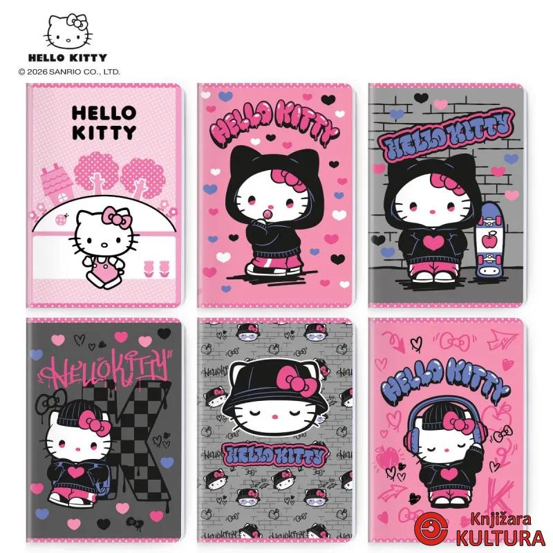 SVESKA A4 MP 52L HELLO KITTY KARO PREMIUM 