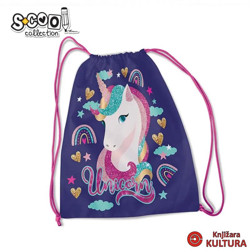 TORBA ZA SPORT S-COOL UNICORN DARK 