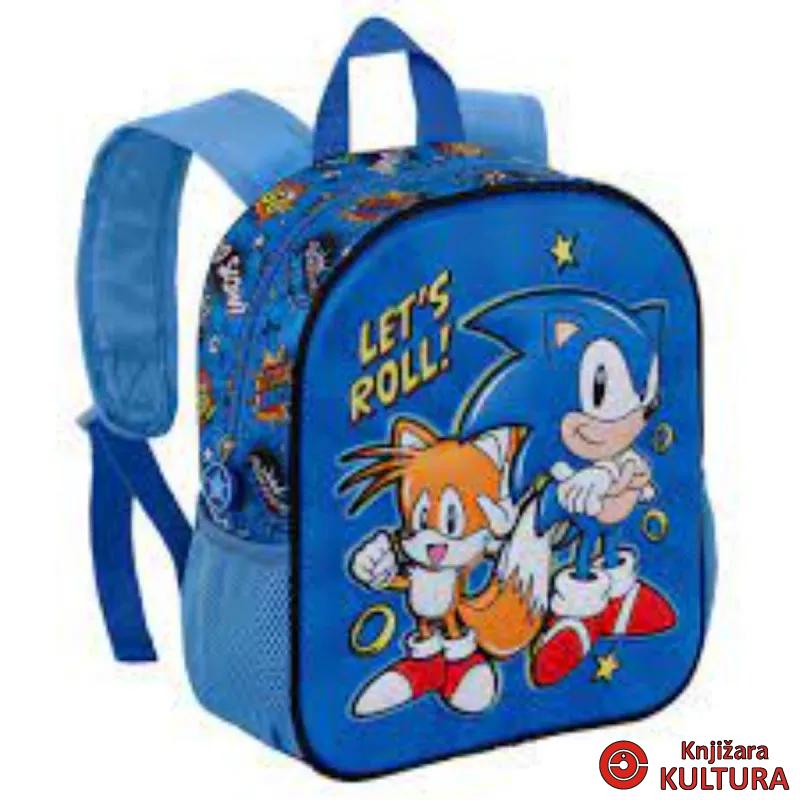 RANAC 3D 26X31X11 SONIC LETS ROLL 