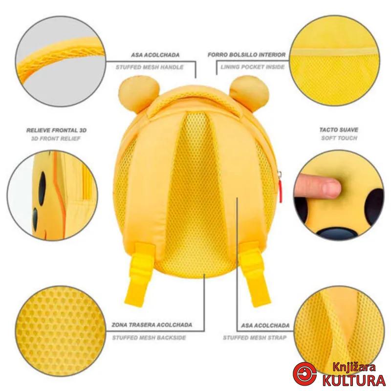 RUKSAK WINNIE THE POOH 3D EMOJI 
