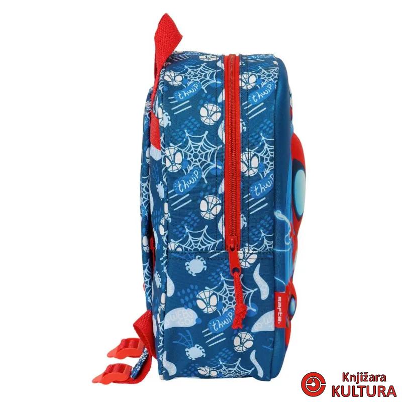 RUKSAK PREDŠKOLSKI 3D SPIDEY RED 