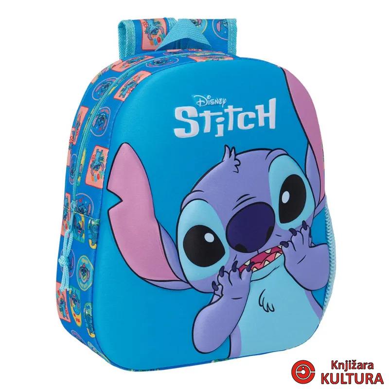 RUKSAK PREDŠKOLSKI 3D STITCH 