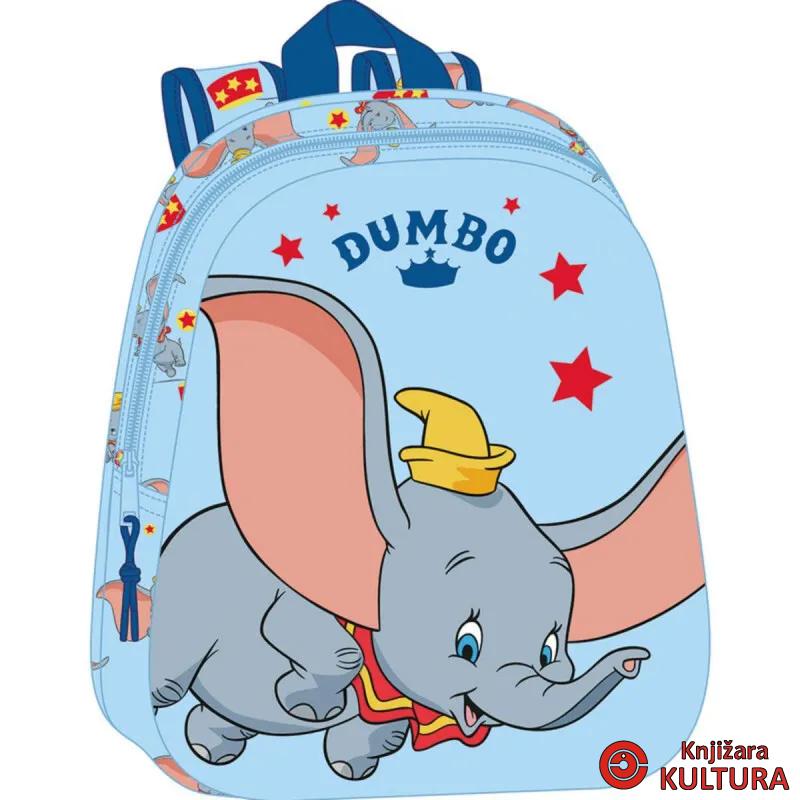 RUKSAK PREDŠKOLSKI 3D DUMBO 