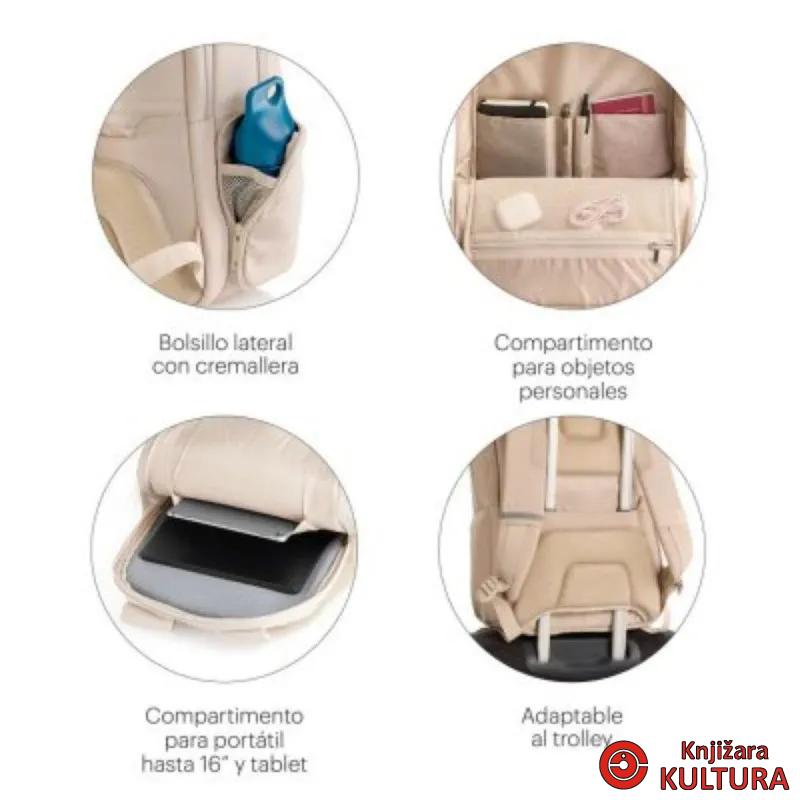 RANAC SREDNJI BEIGE BAG TO WORK MR19564 