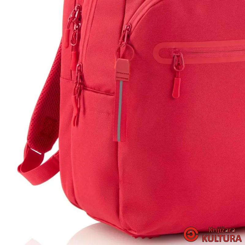 RUKSAK ŠKOLSKI OSLO RECYC.RAW RED 