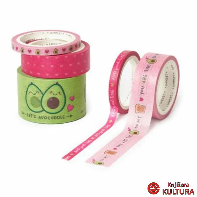 PAPIRNA LJEPLJIVA TRAKA 5/1 - TAPE BY TAPE- AVOCADO 