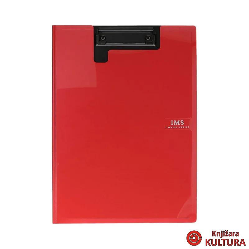 DRŽAČ PAPIRA DUPLI METALIC 1.0 mm CRVENA 