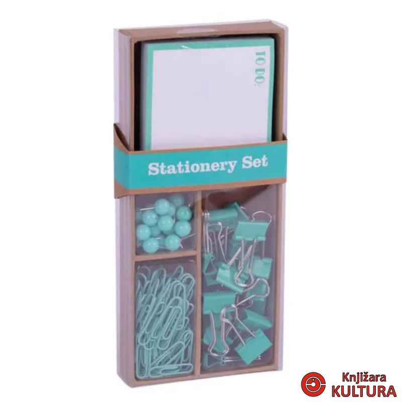 KANCELARIJSKI SET FOUR COLL. GREEN 