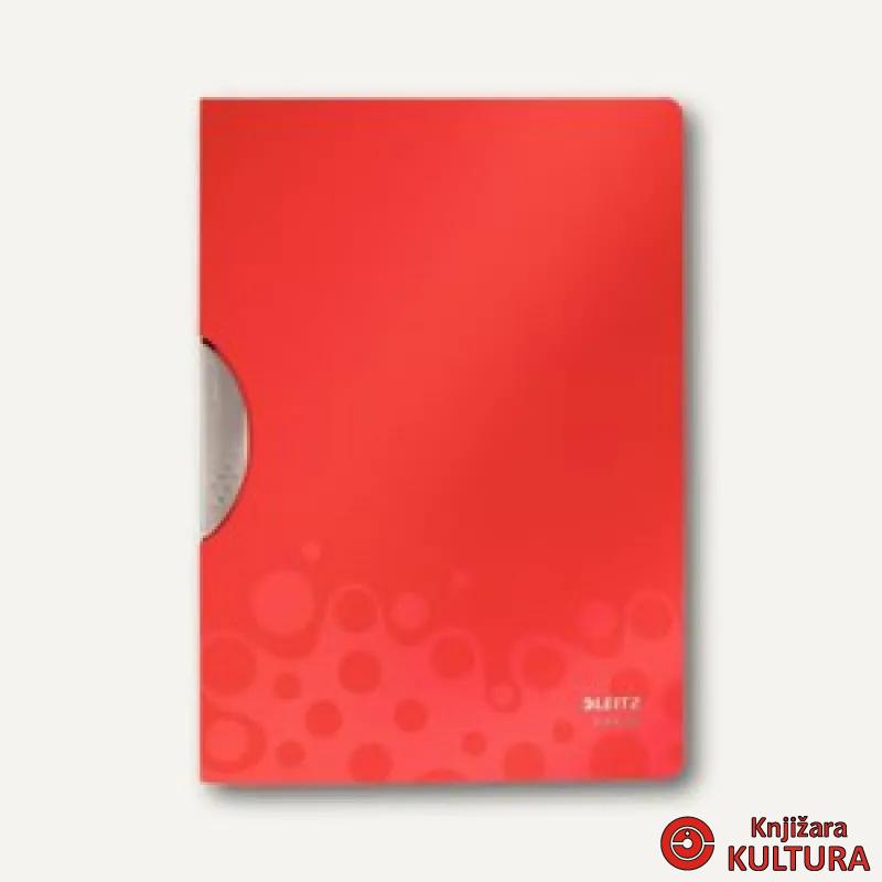 FASCIKLA A4 CLIP ESSELTE CRVENA 