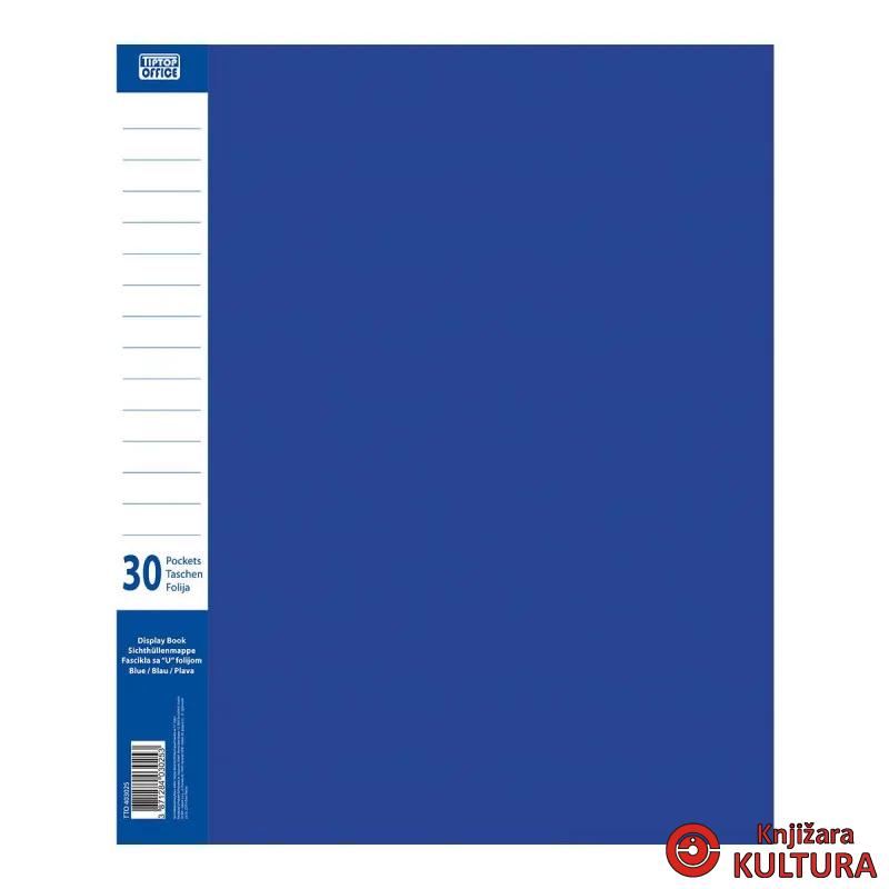 FASCIKLA 30FOLIJA PLAVA 