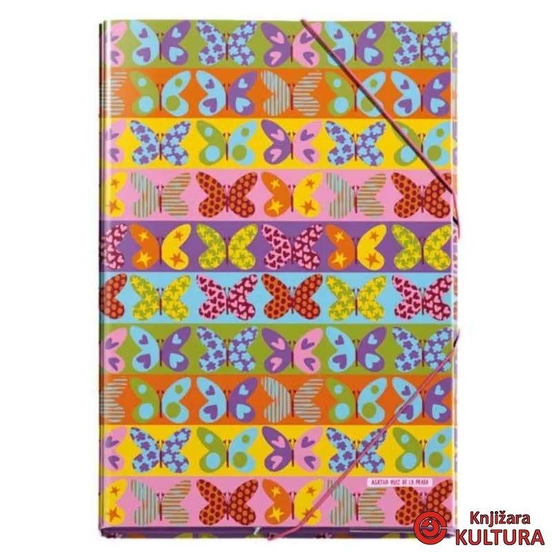 FASCIKLA A4 PP BUTTERFLIES 