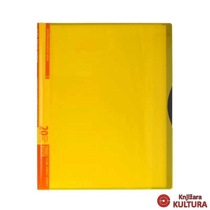 FASCIKLA 20 NEON ŽUTA 
