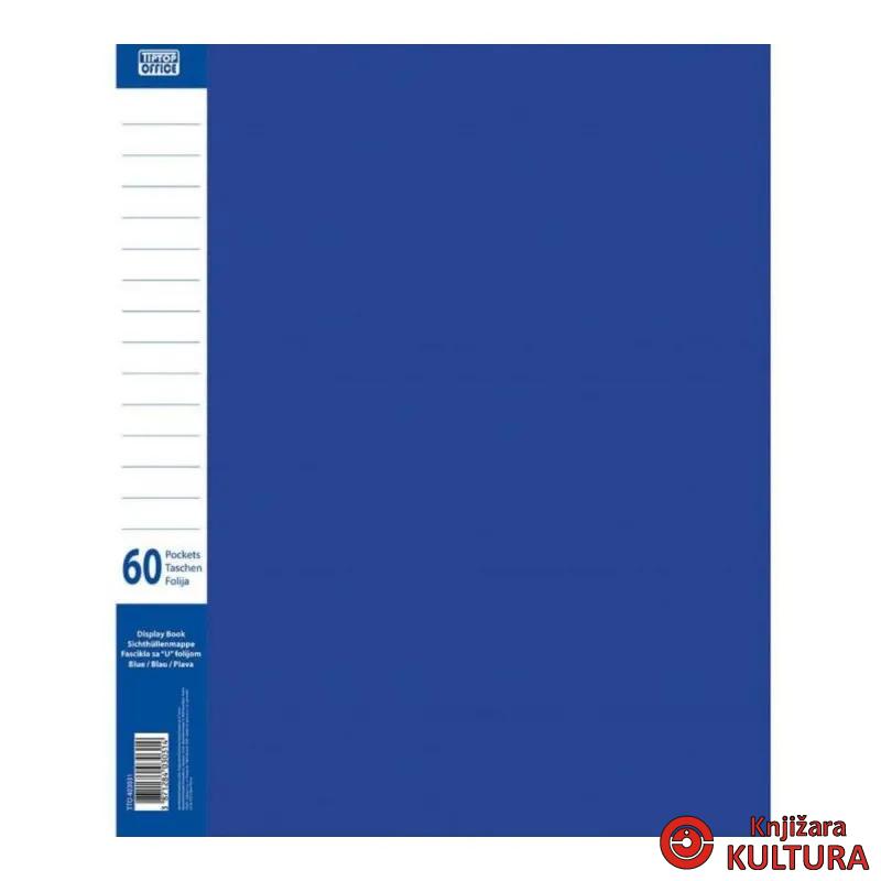 FASCIKLA  PP SA 60 FOLIJA PLAVA 