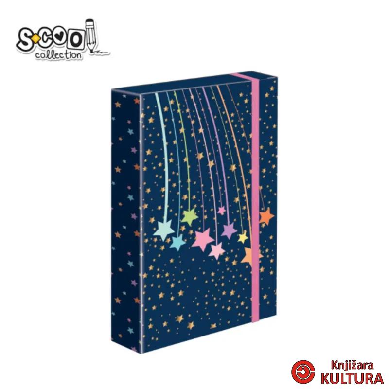 FASCIKLA 4D SA GUMOM FALLIN' STARS 31*24*4,0CM 