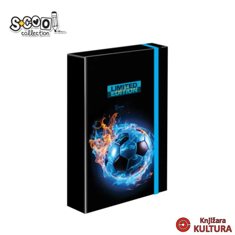 FASCIKLA A4 PREMIUM SA GUMOM FOOTBALL SC3248 