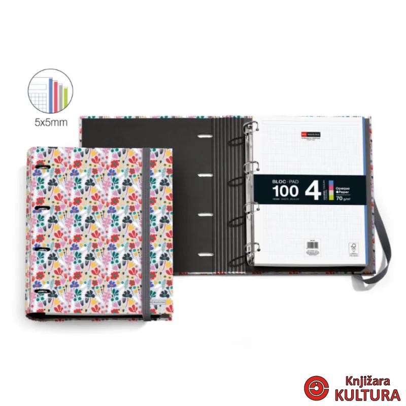 FASCIKLA A4 4 PRSTENA 35mm ALICE 