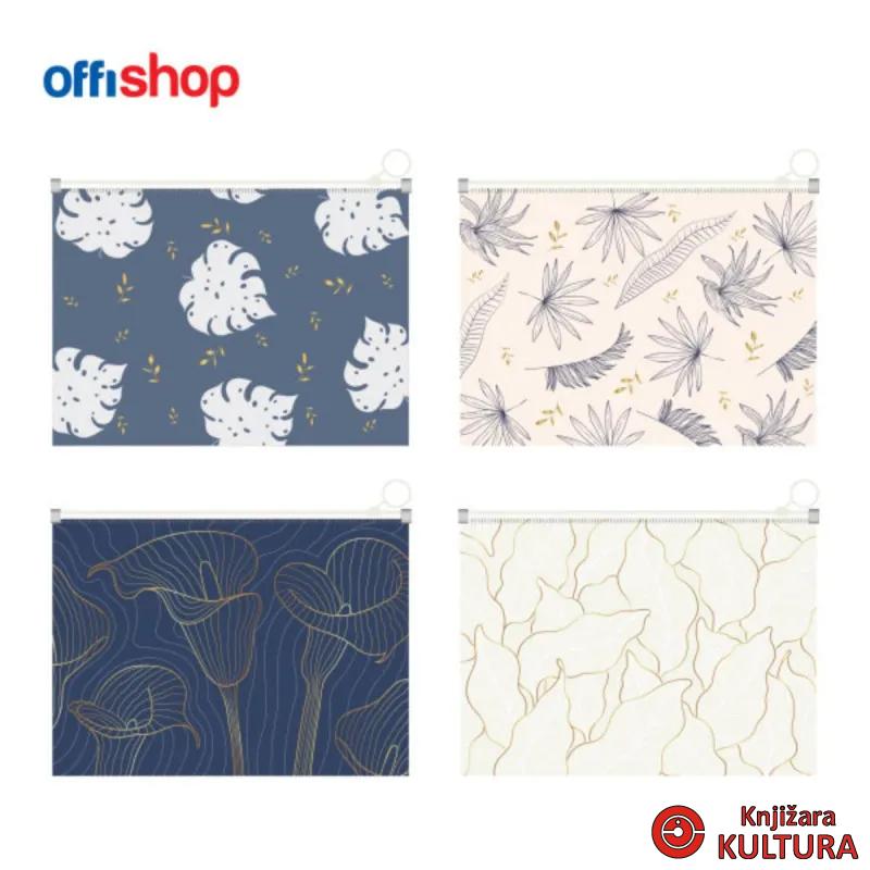 FASCIKLA SA ZIPOM A4 33X24CM OF678 