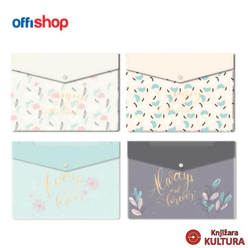 FASCIKLA PISMO DUGME A4 33X25CM OF668 1/12 