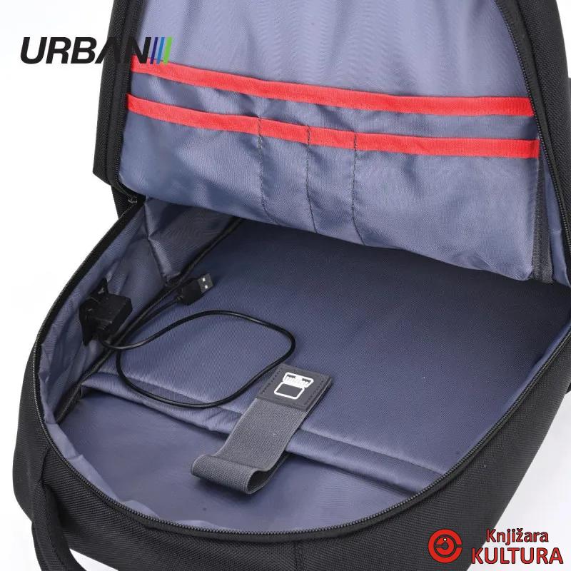 RANAC ZA LAPTOP URBAN CRNA OF638 