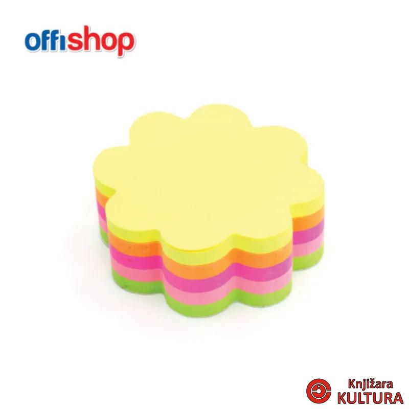 BLOK SAMOLJEPLJIVI NEON CVIJET OF631 