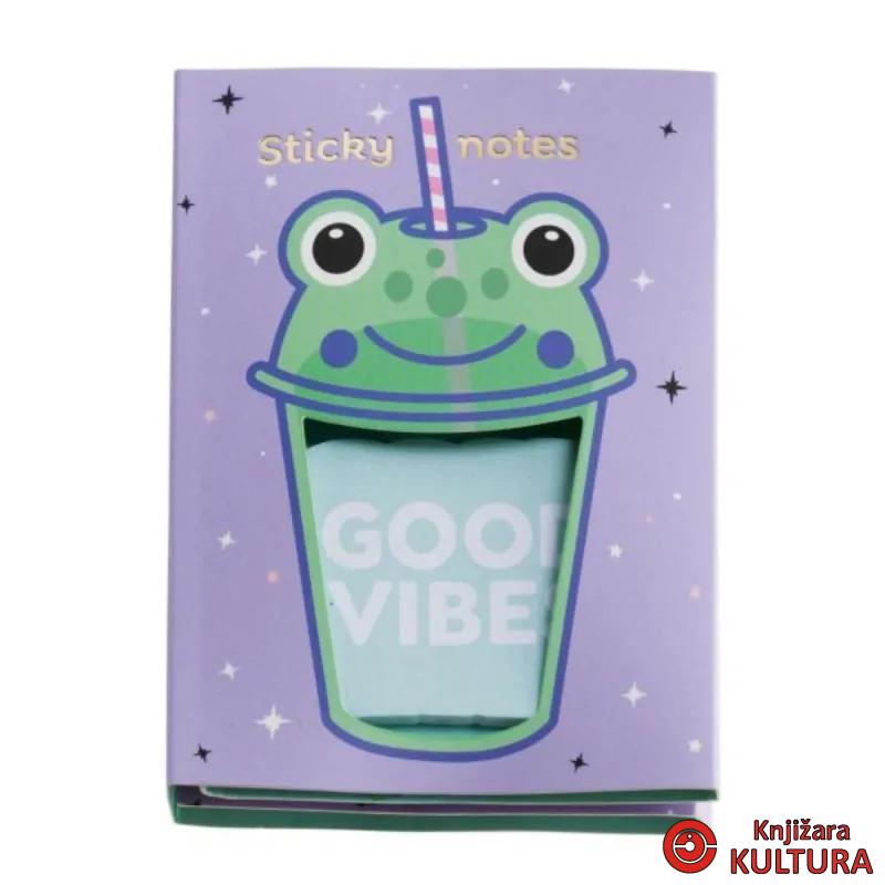 SAMOLJEPLJIVI NOTES SET FROG B2F 