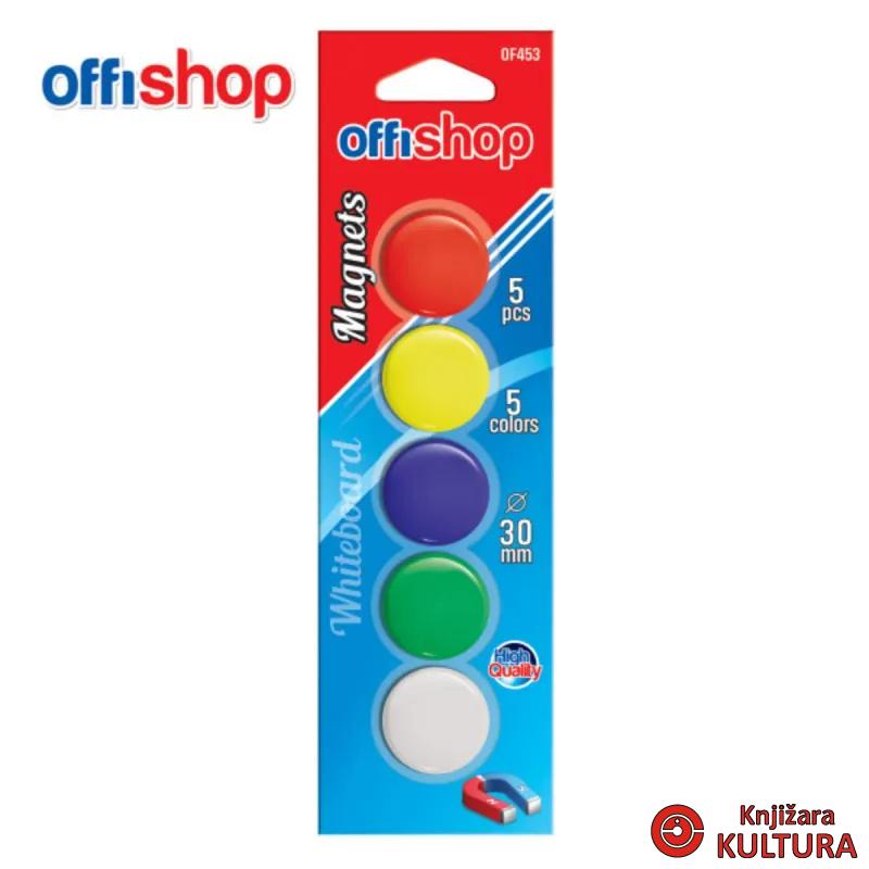 MAGNETi ZA BIJELU TABLU 30MM 1/5 OF453 