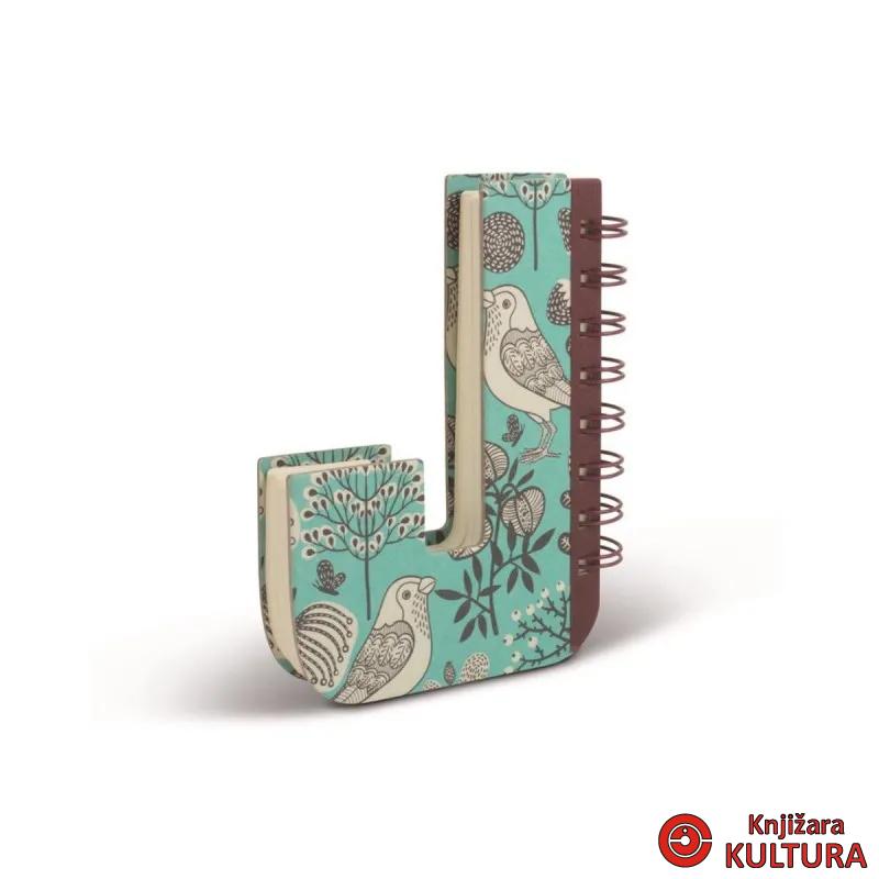 NOTES ALPHABOOK SLOVO J 