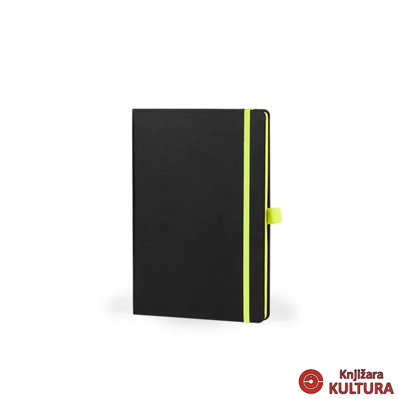 NOTES CODE BLACK NEON ŽUTI 