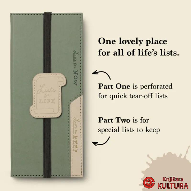 NOTES LISTS FOR LIFE 