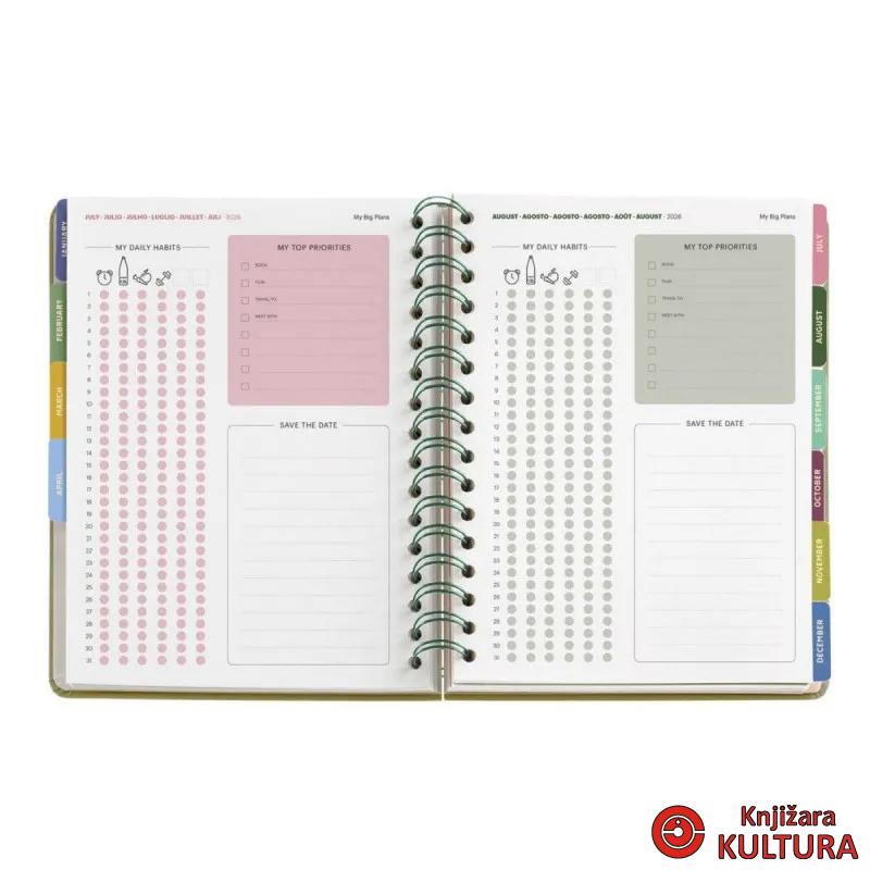 PLANER PLUS W-O W/V POPPY ENTREDOS 26 34578 