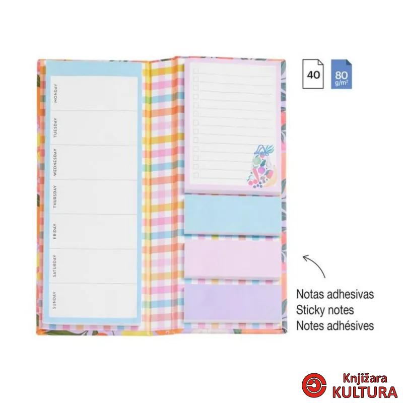 PLANER STICKY NOTES MR7498 