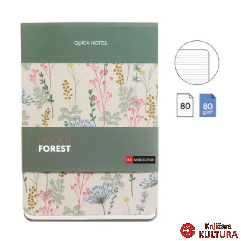 NOTES RULER HIDDEN FOREST MR7774 