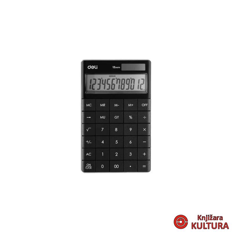 KALKULATOR DELI MATEM.E1589P CRNI 