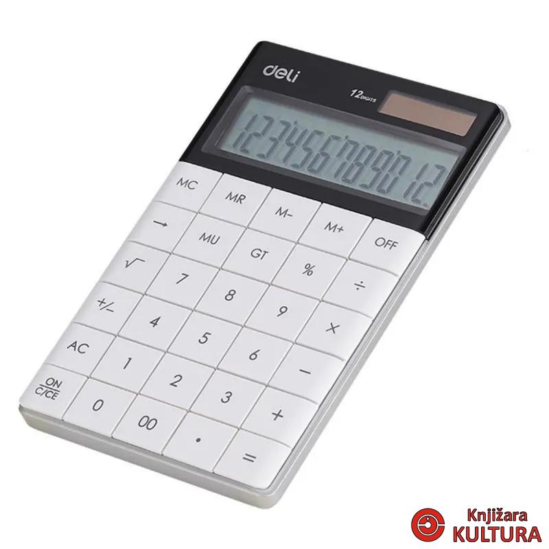 KALKULATOR DELI MATEM.E1589P BJELI 