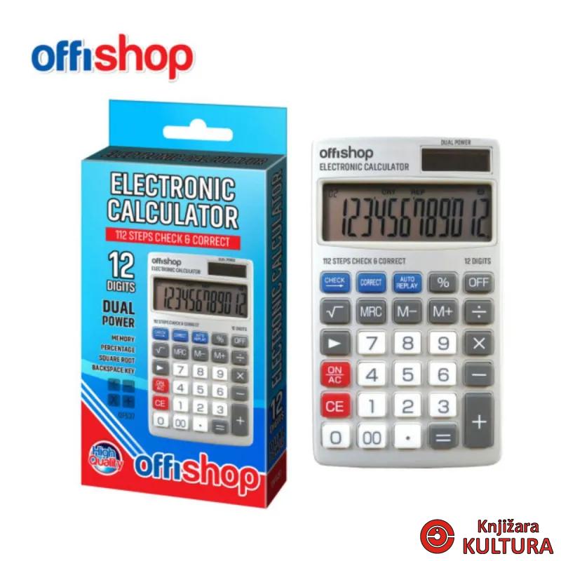 DIGITRON DUAL POWER 12 DIGITS 70*110MM 