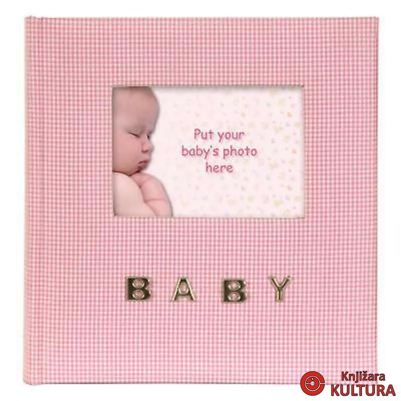 FOTO AL.100 10*15 BABY GINGHAM PINK 