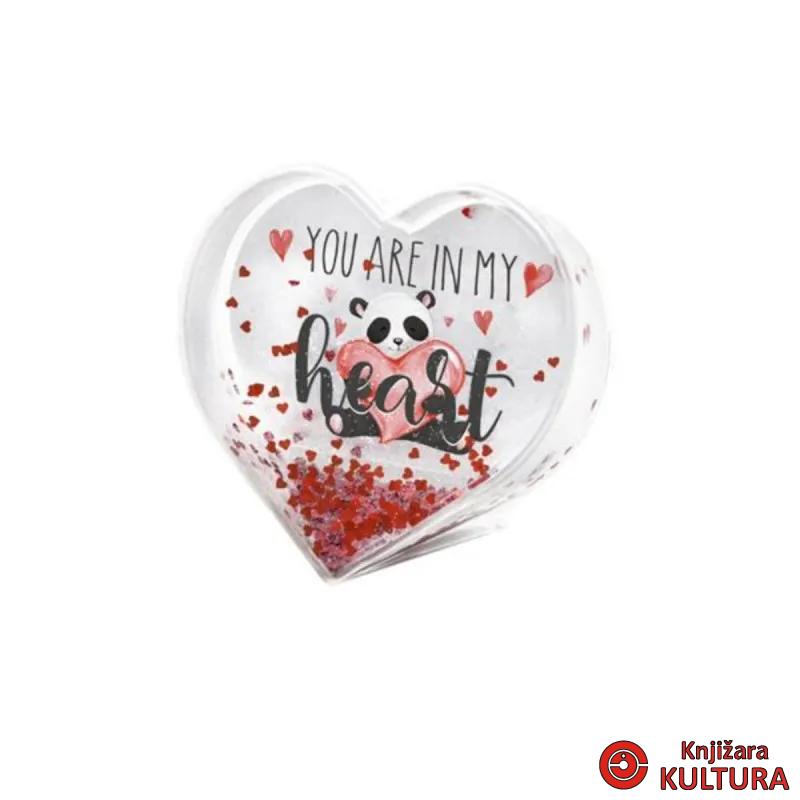 FOTO RAM GLITER -HEART GPF0005 