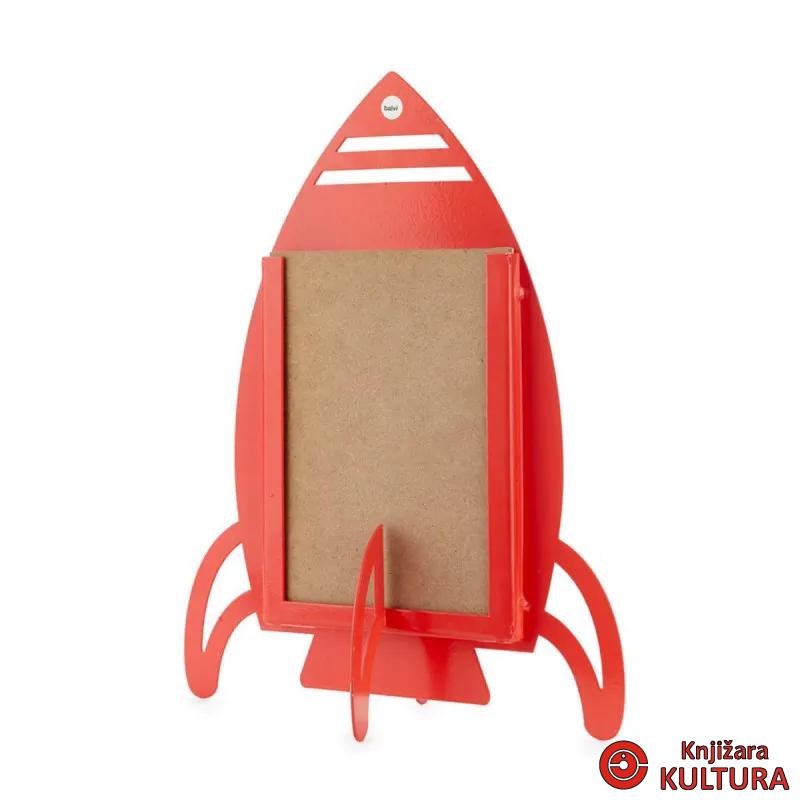 FOTO RAM,Rocket,red,metal 