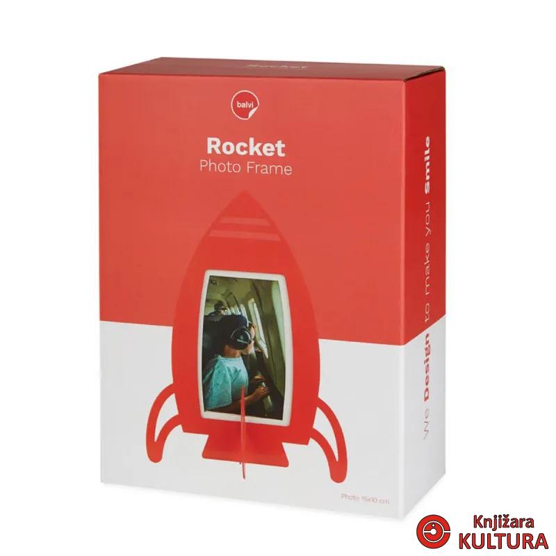 FOTO RAM,Rocket,red,metal 