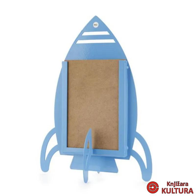 FOTO RAM,Rocket,blue,metal 
